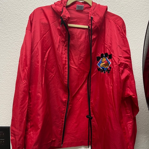 Vintage Winnie the Pooh Red Windbreaker - Picture 1 of 3